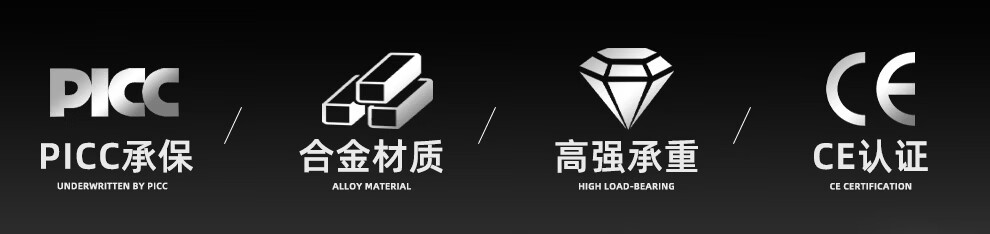 哐唧高强度铝合金大钩合金钢大钩高空作业自锁钩